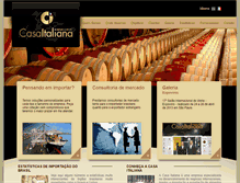 Tablet Screenshot of casaitaliana.com